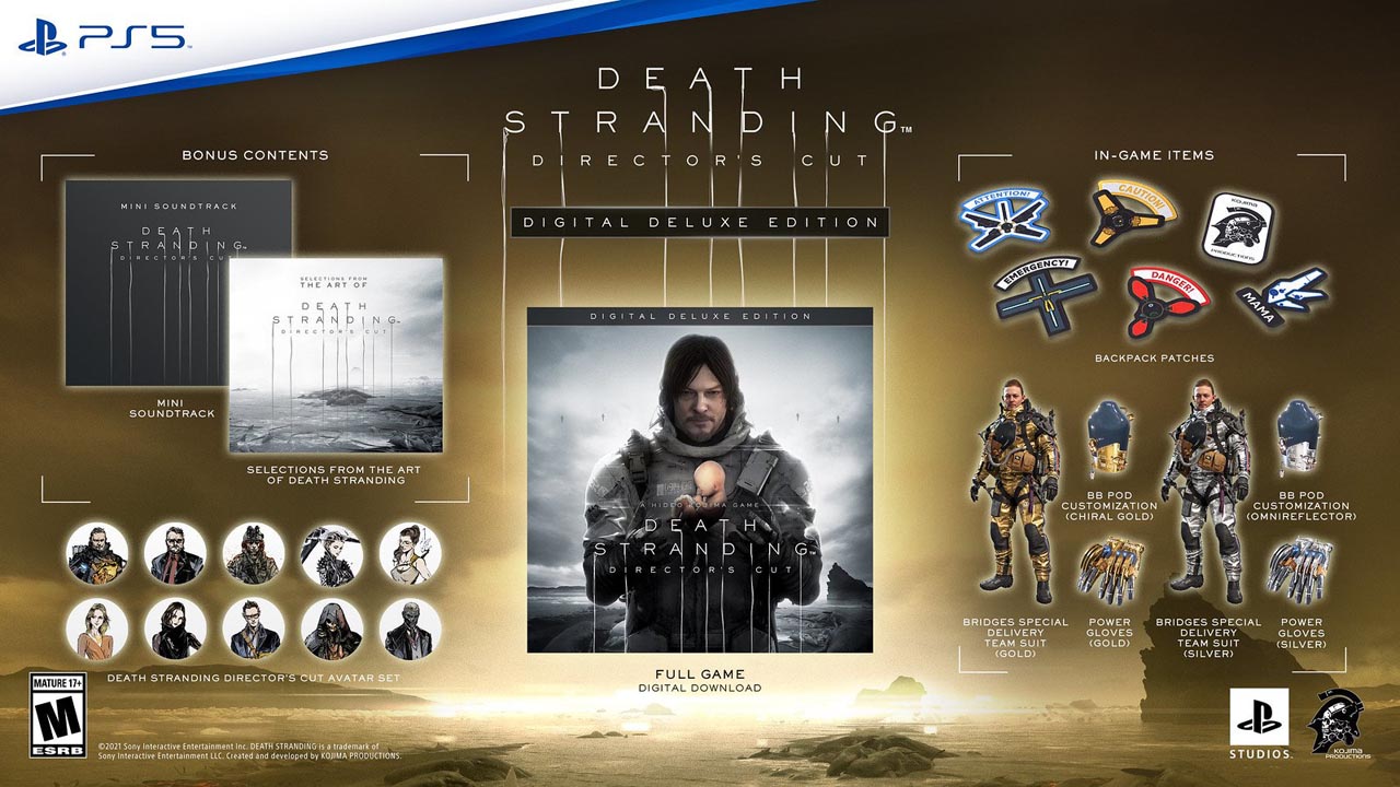 خرید بازی DEATH STRANDING برای PS5 نسخه director's cut