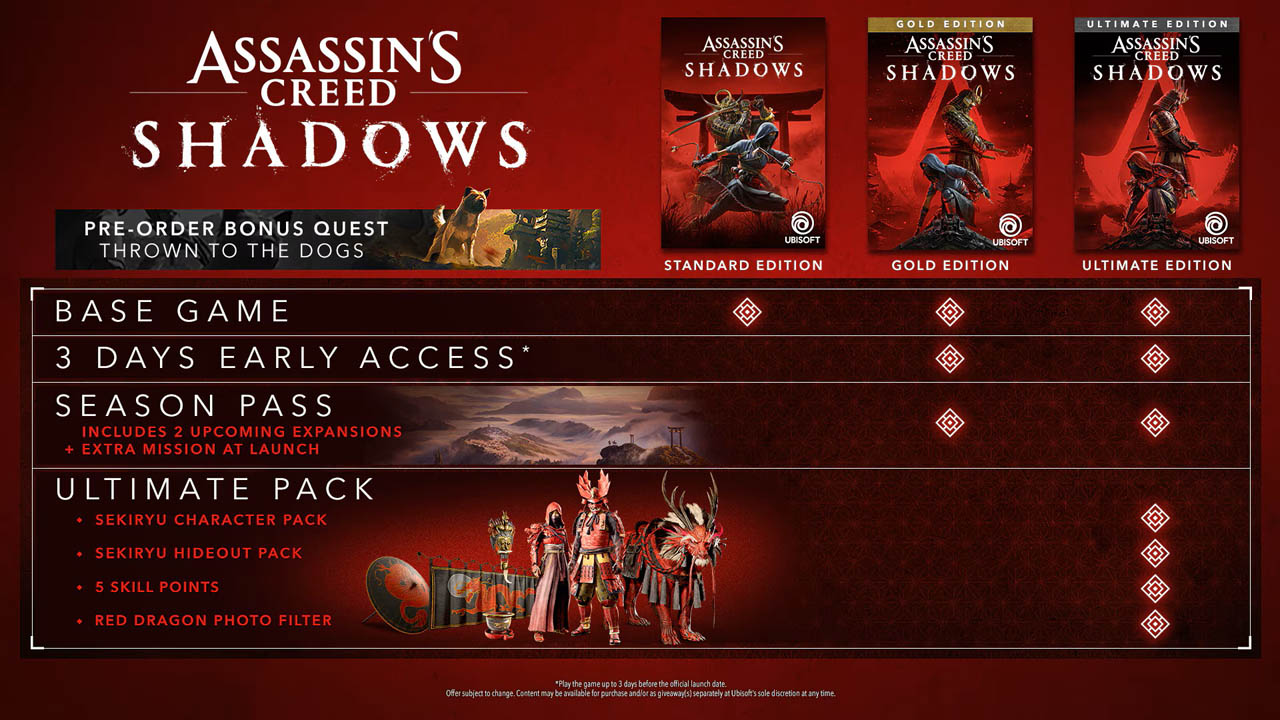 Assassins Creed Shadows Gold Edition pc eshteraki ubisoft cdkeyshareir 9 - سی دی کی اشتراکی بازی Assassin’s Creed Shadows Ultimate Edition