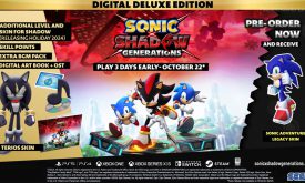 سی دی کی اشتراکی بازی SONIC X SHADOW GENERATIONS Digital Deluxe Edition